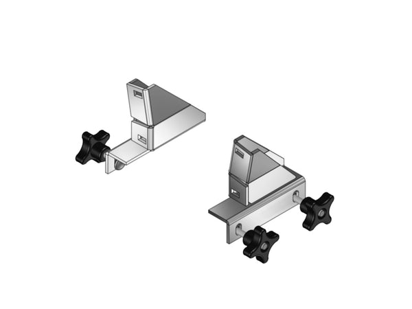 Westcan Carbon Black Aluminum Rear Rack Install Kit - 15-26 Colorado/Canyon