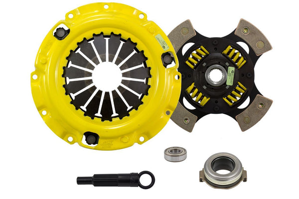 Advanced Clutch ACT Ensemble d'embrayage Extreme à disque de course à moyeu amorti 4 patins (Z66-XTG4)