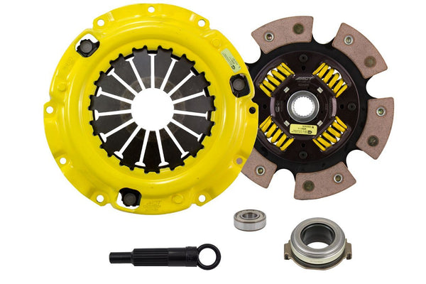Advanced Clutch ACT Ensemble d'embrayage Extreme à disque de course à moyeu amorti 6 patins (Z66-XTG6)