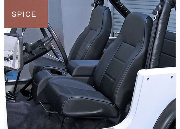 Rugged Ridge Standard Front Bucket SEATSPICE7603 JEEP CJ & Wrangler