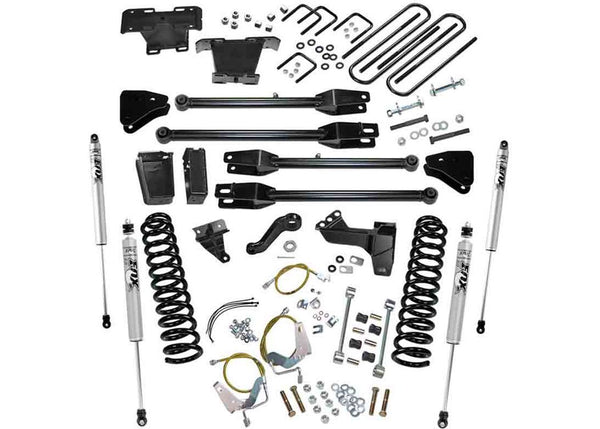 Superlift 6" Lift Kit — FOX 2.0 Shocks, 4-Link — 2008-2010 Ford F-250 Super Duty 4WD Diesel (K234F)