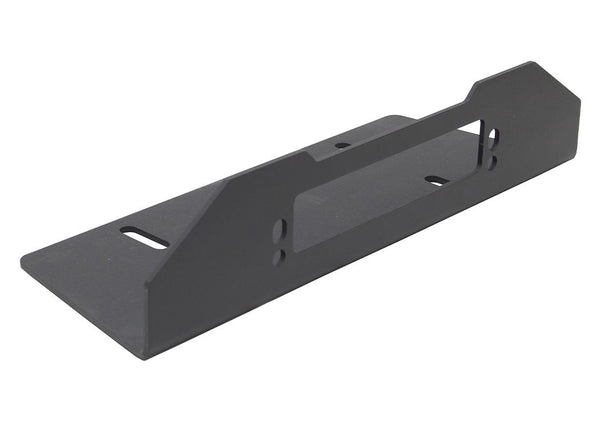 Go Rhino 2007+ Wrangler/Bronco Rockline Bumper Fairlead Mount Plate Textured Black (332000T)