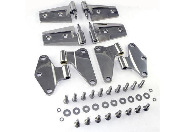 Rugged Ridge 0718 Wrangler DOOR Hinge KIT Stainless STEE