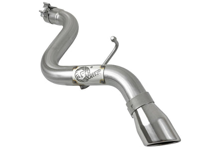 aFe Système d'échappement Axle-Back MACH Force-Xp avec embout poli 18-20 Jeep Wrangler L4-2.0T / V6-3.6L
