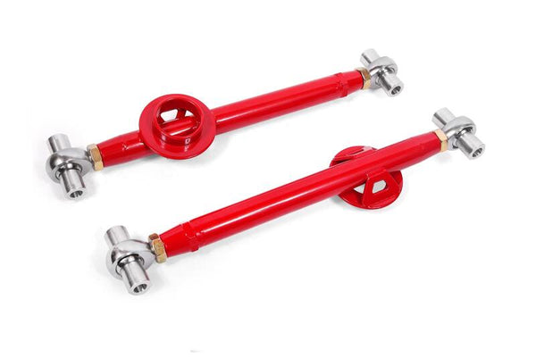 BMR Bras de suspension inférieurs à double réglage 79-04 Ford Mustang - rouge
