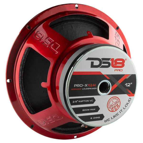 DS18 12in 450 Watts RMS 8 ohm Mid-Range Loudspeaker