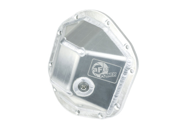 aFe Couvercle de différentiel Street Series Dana 44 avec ailettes usinées 97-18 Jeep Wrangler TJ/JK - aluminium