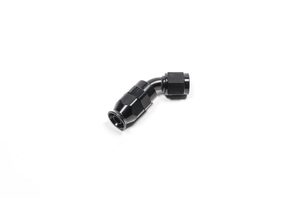 Radium Engineering Raccord de boyau PTFE 45 degrés -6AN - noir