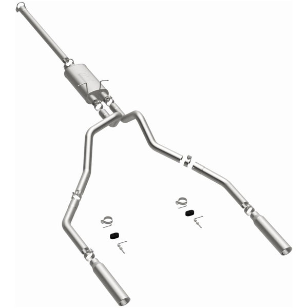 Magnaflow Street Series Stainless Cat-Back System, Dual Exit — 99 Ford F-Series (15749)