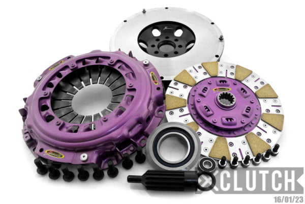 XClutch Ensemble d'embrayage Stage 2 amorti en céramique 93-95 Toyota Supra Twin Turbo 3.0L