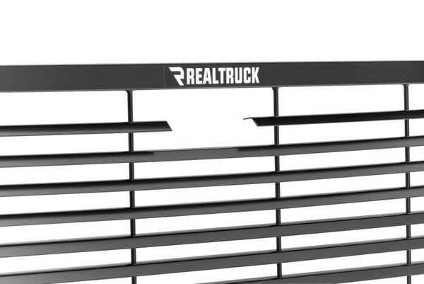 BackRack Headache Rack Louvered Full - Black — 2007-2026 Chevy Silverado/GMC Sierra 1500, 2007-2019 Chevy Silverado/GMC Sierra 2500/3500 HD, 2004-2026 Ford F-150, 2008-2019 Toyota Tundra (BK12900)