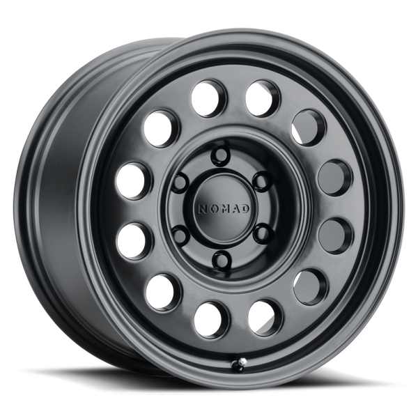 Nomad N501SB Convoy 17x8.5in / 5X150 BP / 25mm Offset / 110.5mm Bore - Satin Black