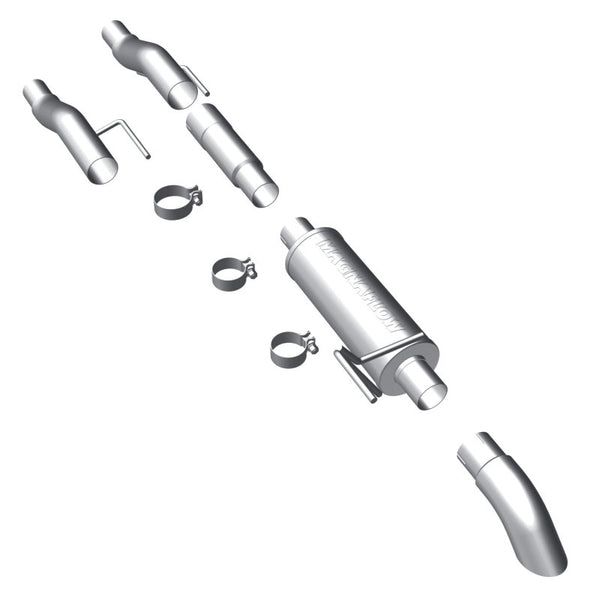MagnaFlow Échappement Catback en inox avec embout en inox orienté vers le bas de 3 po 11 Ford F-150 3.7L/5.0L/6.2L