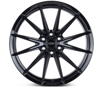 Vossen Roue HFX-2 17X8.5 - 6X130 - ET35 - MID - 84.1 - noir brillant
