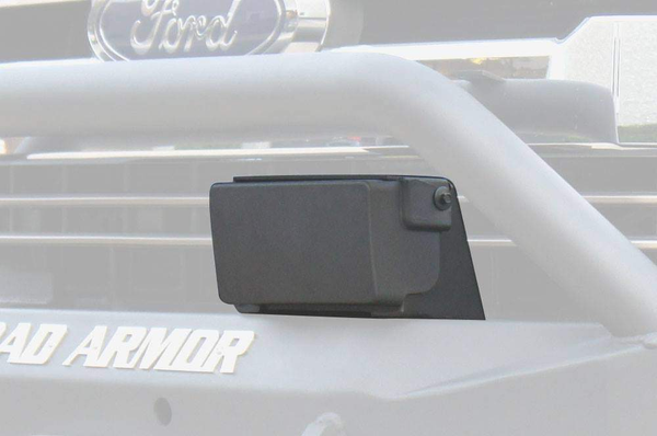 Road Armor 2017-2020 F150/F250/F350/F450/F550 Stealth Front Bumper Accessory Adaptive Cruise Control Module Txt Blk (618-ACM)