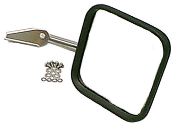 Rugged Ridge MIRROR&ARM ONLYRHSTAINLESS5886 Wrangler W/ Convex Mirror Glass FOR Passenger