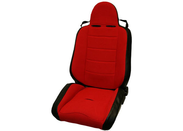 Rugged Ridge Siège de course inclinable RRC 8703 Wrangler - rouge avec noir