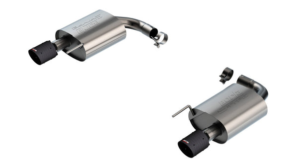 Borla Axle-Back Exhaust System - S-Type — Rear — 2024-2026 Ford Mustang (11986CFBA)