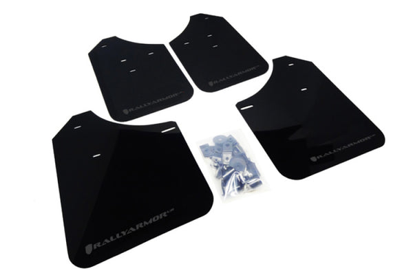Rally Armor Garde-boue UR 02-07 Subaru WRX/STI/RS/2.5i (familiales : modification requise) - noir avec logo gris