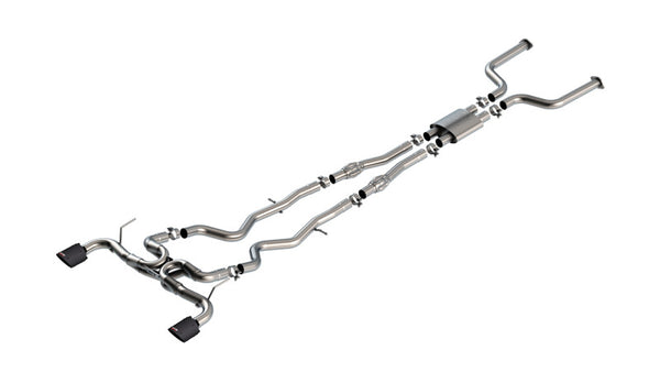 Borla Cat-Back Exhaust System - ATAK, Rear — 2016-2024 Infiniti Q50