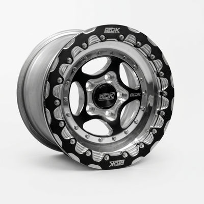 Belak 17x9.5 / 6.25in BS / 6x135mm BP / High Pad / Series 5 - Single Beadlock Wheel w/ Billet Lip