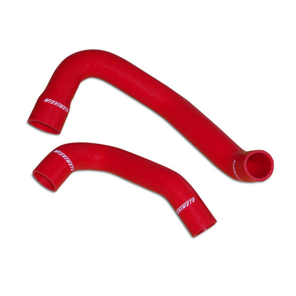 Mishimoto Ensemble de durites en silicone rouge 97-04 Jeep Wrangler 6 cylindres