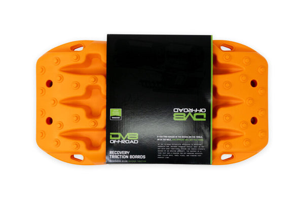DV8 Offroad Mini plaque de traction DV8 Xtract | paire | orange