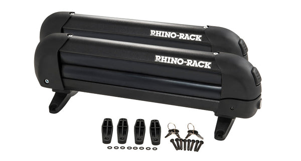 Rhino-Rack Porte-skis/planches à neige universel - pour 3 paires de skis ou 2 planches à neige - noir
