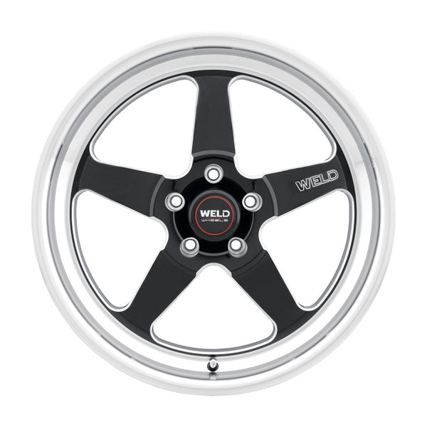 Weld S104 Wheel 17X11 Ventura 5X127 ET-44 BS4.25 Gloss Black MIL Dia 78.1