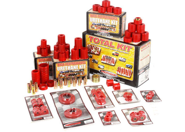 Rugged Ridge Polyurethane Bushing KIT RED 9706 JEEP Wrangler (TJ)