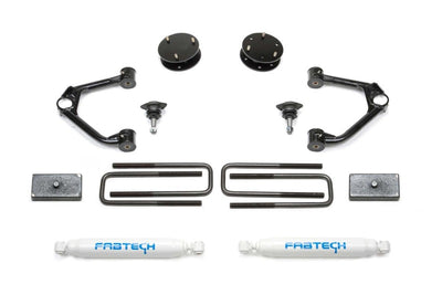 Fabtech Système Budget à bras supérieurs 3.5 po 2019 GM K1500 - boîte de composants 1