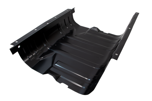 Kentrol Plaque de protection de réservoir d'essence avec sangle en inox 76-90 Jeep CJ/Wrangler YJ - noir