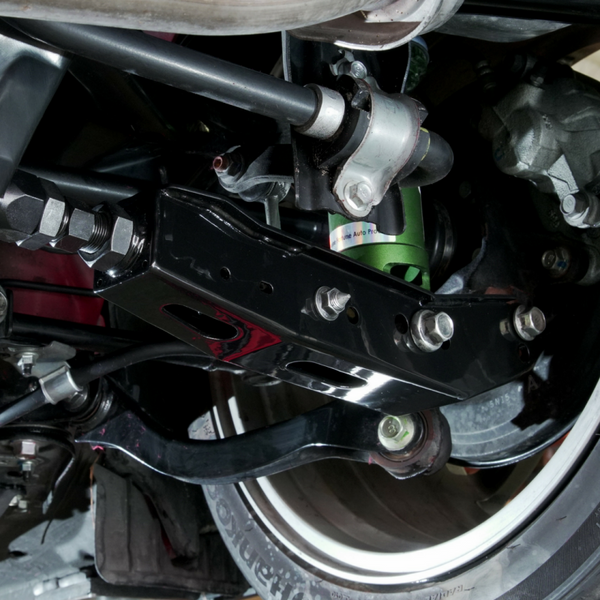 BLOX Racing Rear Lower Control Arms - Black (2013+ Subaru BRZ/Toyota 86 / 2008-2023 Subaru WRX/STI)