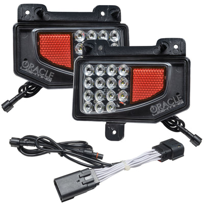 Oracle Feux de recul à DEL de pare-chocs arrière avec faisceau prêt-à-brancher Jeep Gladiator JT - 6000K