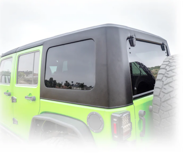 Turn Offroad Toit rigide Squareback 2 pièces 2007-2018 Jeep JK 4 portes