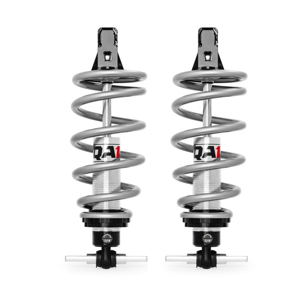 QA1 Système de combinés filetés avant Pro 64-66 Ford Mustang - simple réglage - 10 po x 400 lb/po - aluminium
