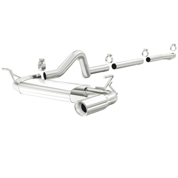 MagnaFlow Système d'échappement Cat-Back 06 Wrangler UNL 4DR 3.8L