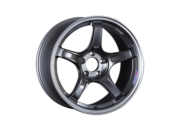 SSR Roue GTX03 18x9.5 5x114.3 déport 38mm - gris métal