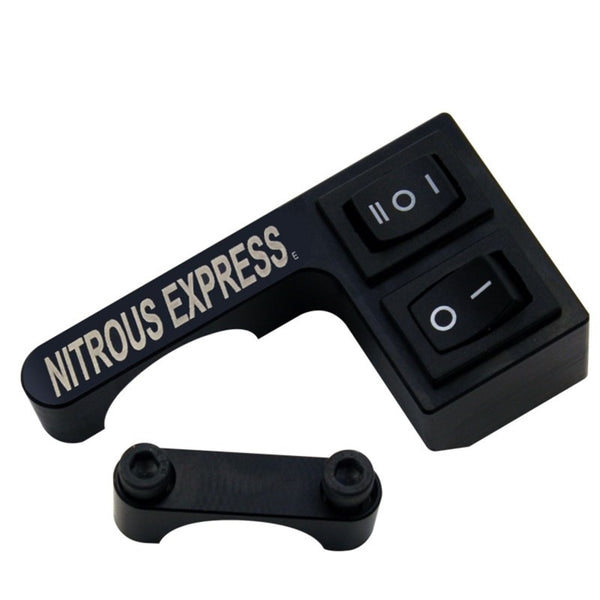 Nitrous Express Support d'interrupteurs de guidon (guidon de 7/8 po, interrupteurs décalés vers la droite)