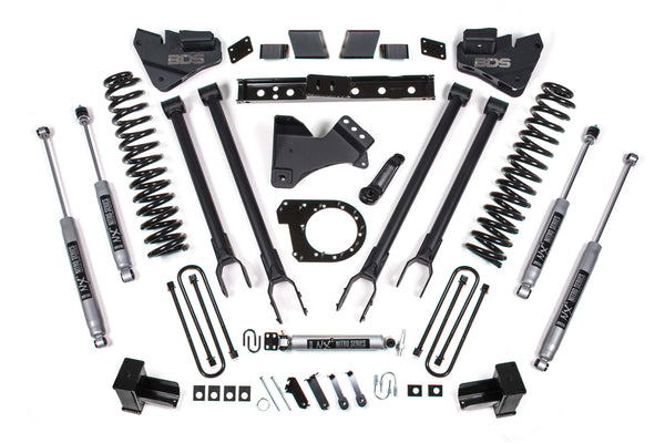 BDS Suspension 7" Lift Kit — Diesel — 2020-2022 Ford F-250 / F-350 Super Duty, select trims, 4WD (BDS1571H)