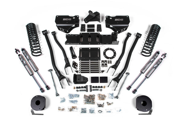 BDS Suspension 5.5" Lift Kit — Gas, Factory Rear Air Ride — 2019-2024 Ram 2500, 4WD (BDS1739FS)