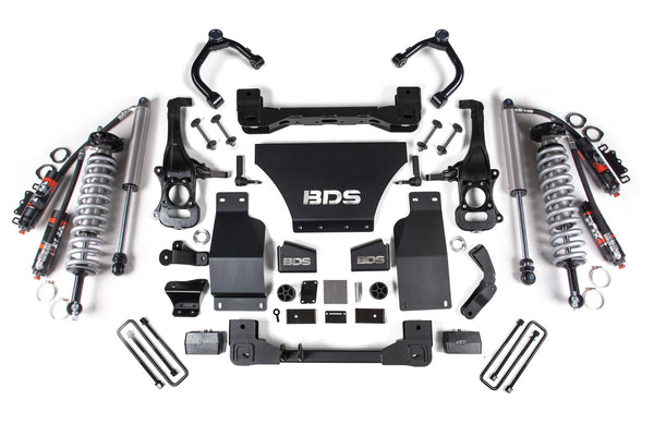 Kit de suspension BDS 4 pouces IFS avec amortisseurs arrière 2.0 DSC - Gaz