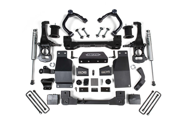 BDS Suspension 6" Lift Kit — Diesel — 2020-2026 Chevy Silverado 1500 / GMC Sierra 1500, 4WD (BDS1803FS)