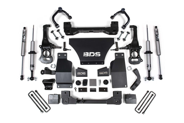 BDS Suspension 6" Lift Kit — Diesel — 2020-2026 Chevy Silverado 1500 / GMC Sierra 1500, 4WD (BDS1803FSR)