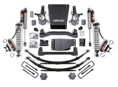 BDS Suspension Ensemble de rehaussement de 4 po — 4WD — 2007-2013 Chevy Silverado 1500 / GMC Sierra 1500 (BDS185PES)