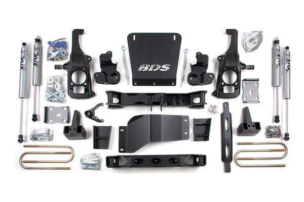 BDS Suspension 6.5" Lift Kit (W/o Overload) (BDS196H)