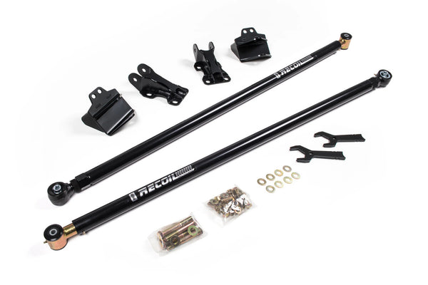 BDS Suspension 2020-2025 Chevrolet Silverado/GMC Sierra 2500HD/3500HD 4wd, Recoil Traction Bar Kit - Long Bed