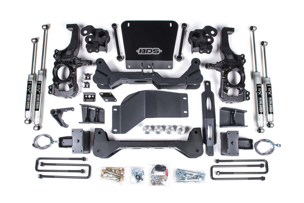 BDS Suspension 6.5" Lift Kit — 4WD — 2020-2026 Chevrolet Silverado 2500 HD / 3500 HD, GMC Sierra 2500 HD / 3500 HD, select trims (BDS756H)