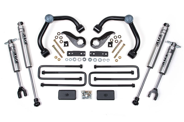 BDS Suspension 3" Lift Kit (W/o Overloads w/FOX Shocks)