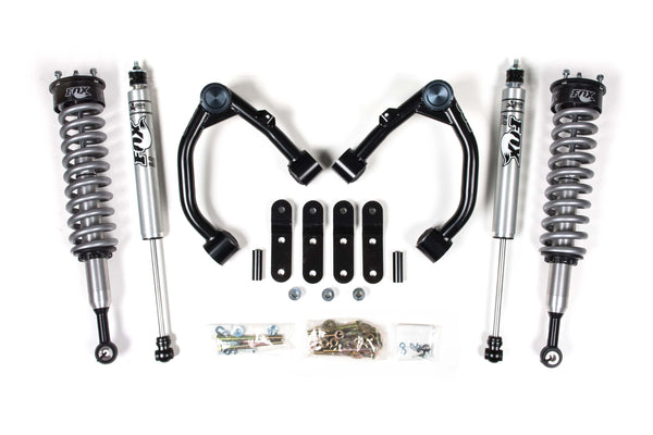 Système de combinés filetés BDS kit de rehaussement Performance Series 3 po avec amortisseurs